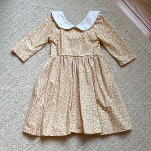 Ollie Jay Peter Pan collar twirl dress floral